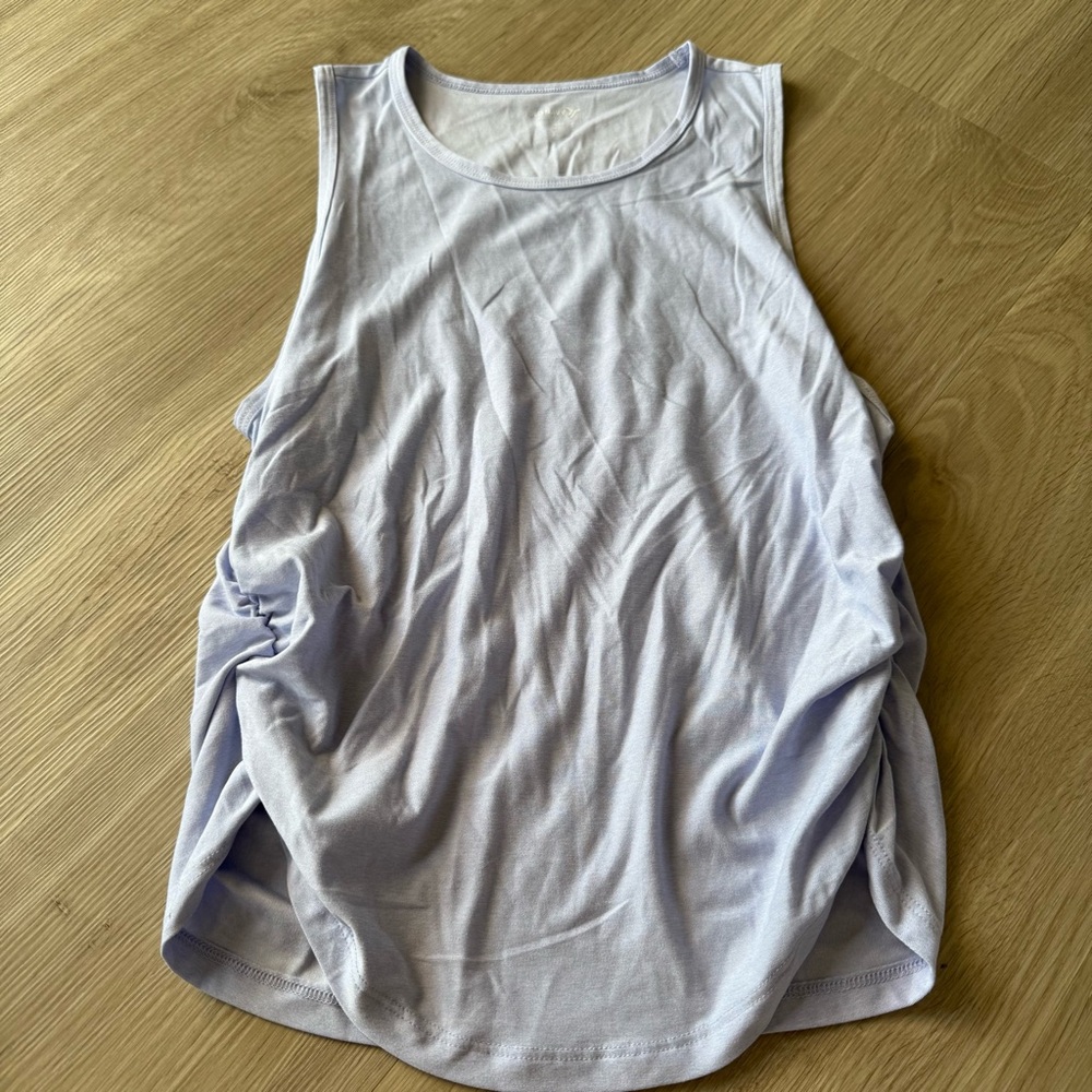 Women's Light Purple/Blue Sleeveless Top